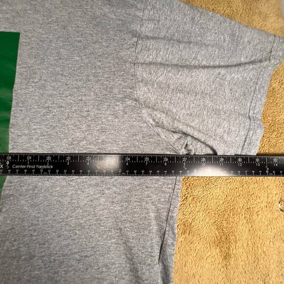 Adidas Mens T-Shirt Trefoil Graphic Logo Active Skate Short Sleeve Tee Gray 2XL - Picture 6 of 8